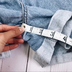 Levi vintage denim mom jeans